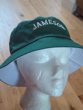 Jameson Whiskey. Green Bucket Hat. Size O/S.